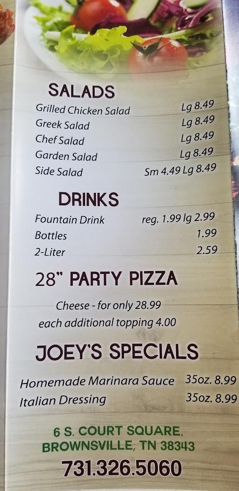 Milano's Pizza Menu image 4